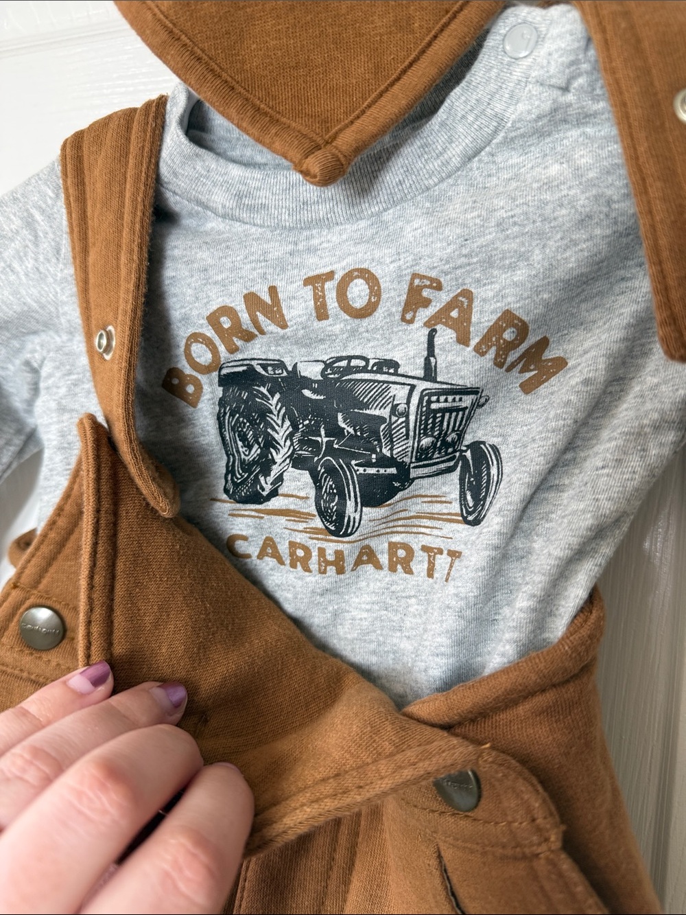 Carhartt Bib Overalls 3 Piece Set - Picture 8 of 8